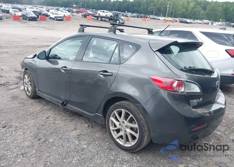 2012 Mazda Mazda3 S Touring z USA, uszkodzony, nr VIN JM1BL1L66C1505433
